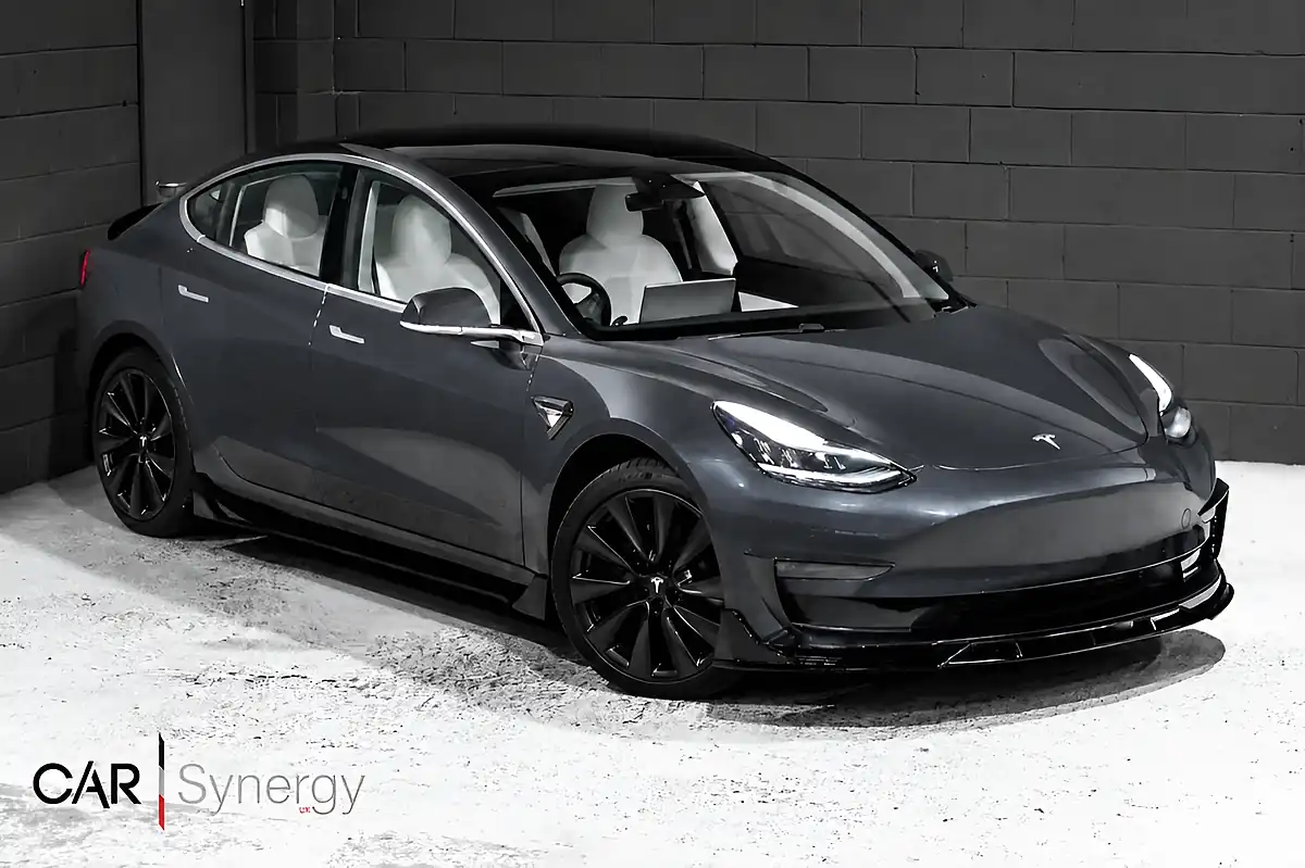 Used 2020 Tesla Model 3 Long Range Grey - Front View