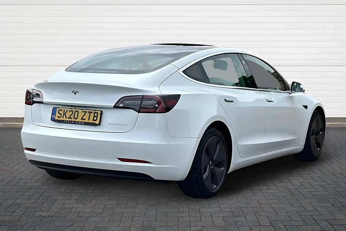 Used 2020 Tesla Model 3 Long Range Multi Coat Pearlescent White - Interior and Exterior details 3