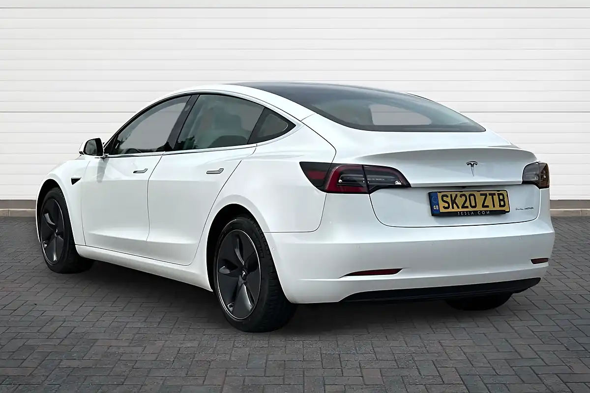 Used 2020 Tesla Model 3 Long Range Multi Coat Pearlescent White - Interior and Exterior details 5