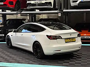 Used 2020 Tesla Model 3 Long Range White - Interior and Exterior details 6
