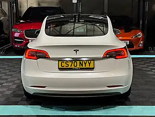 Used 2020 Tesla Model 3 Long Range White - Interior and Exterior details 7