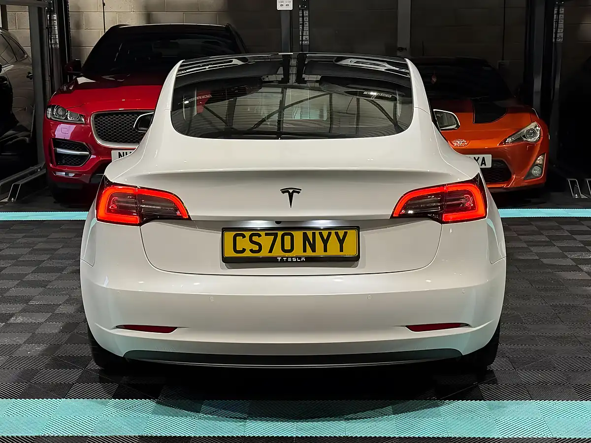 Used 2020 Tesla Model 3 Long Range White - Interior and Exterior details 7