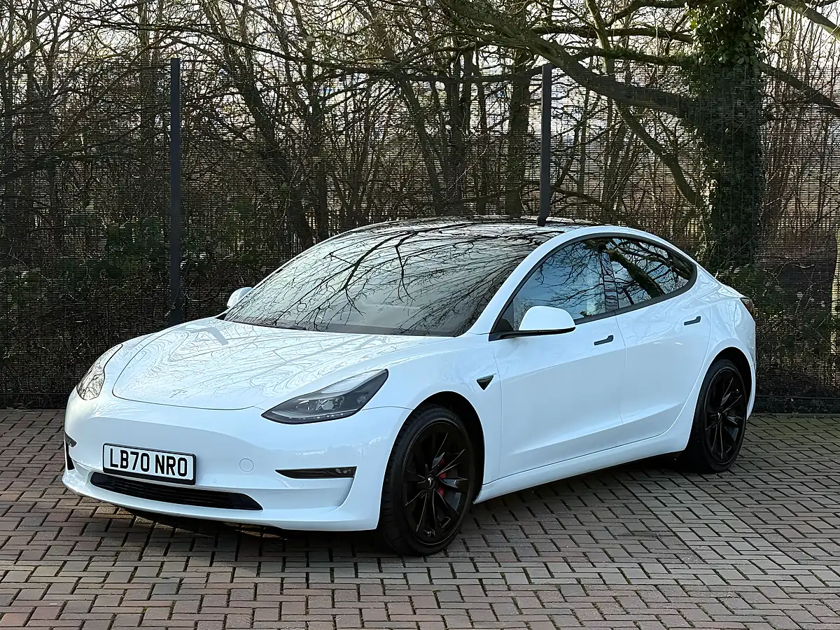 Used 2020 Tesla Model 3 Long Range White - Interior and Exterior details 5