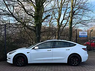 Used 2020 Tesla Model 3 Long Range White - Interior and Exterior details 6