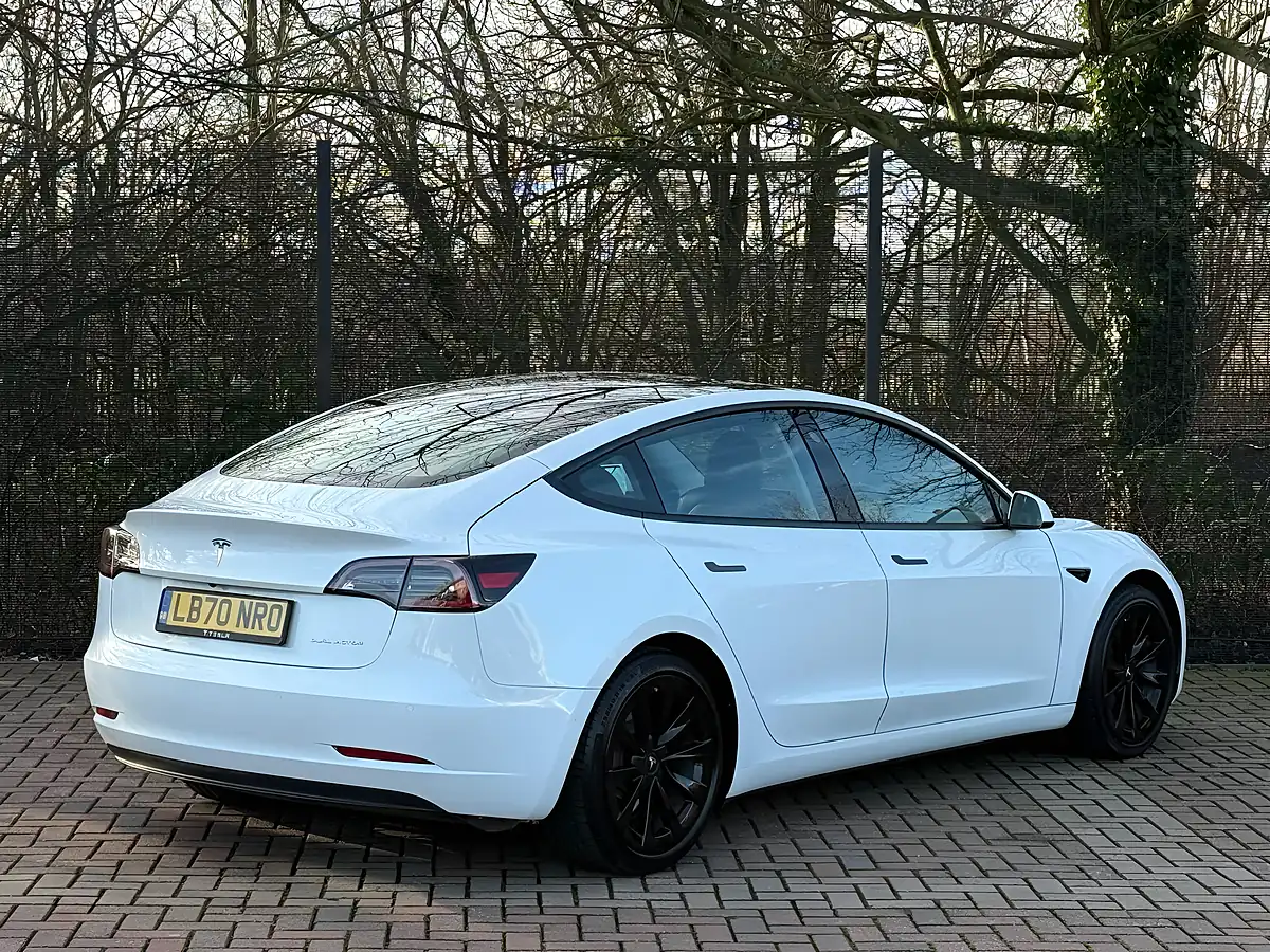 Used 2020 Tesla Model 3 Long Range White - Interior and Exterior details 8
