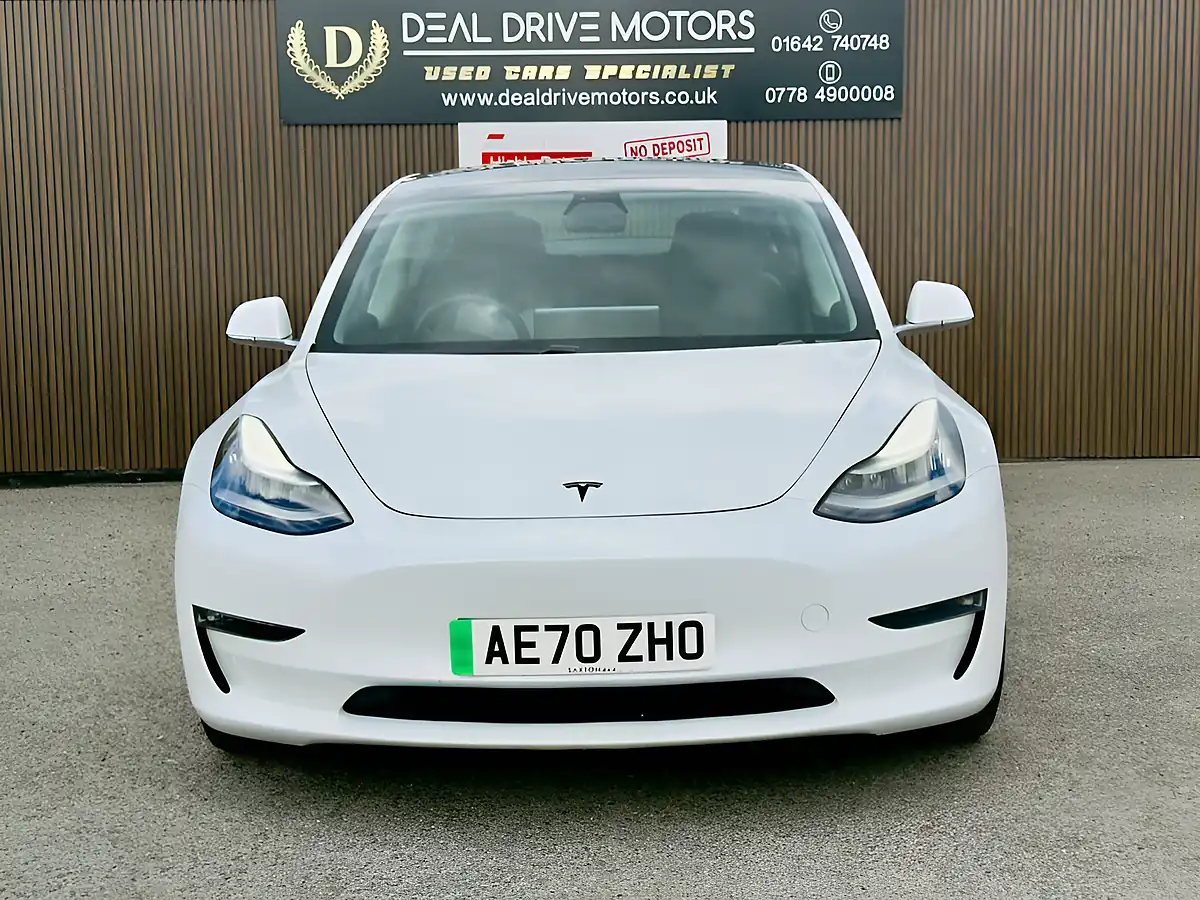 Used 2020 Tesla Model 3 Long Range White - Interior and Exterior details 2