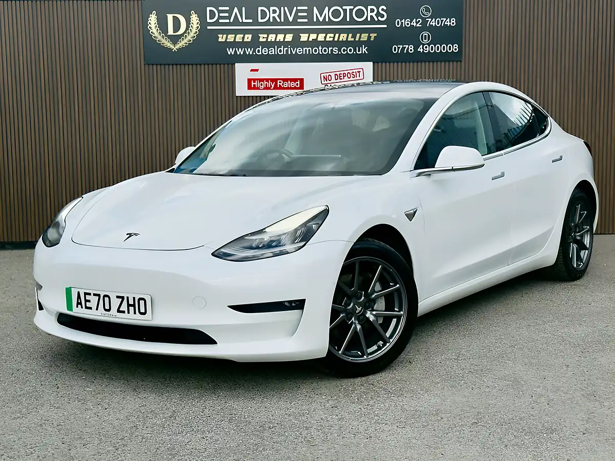 Used 2020 Tesla Model 3 Long Range White - Interior and Exterior details 3