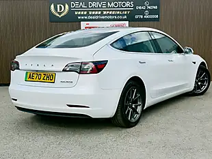 Used 2020 Tesla Model 3 Long Range White - Interior and Exterior details 7