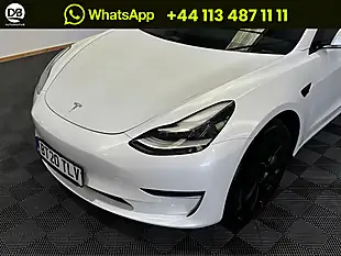 Used 2020 Tesla Model 3 Long Range White - Interior and Exterior details 13