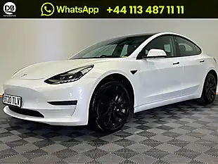 Used 2020 Tesla Model 3 Long Range White - Interior and Exterior details 3