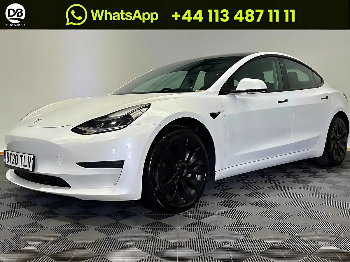 Used 2020 Tesla Model 3 Long Range White - Interior and Exterior details 3