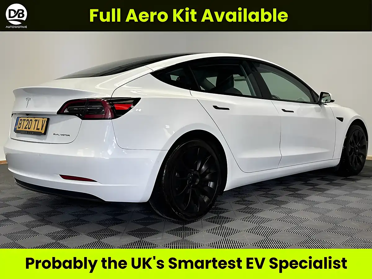 Used 2020 Tesla Model 3 Long Range White - Interior and Exterior details 4