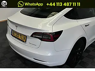 Used 2020 Tesla Model 3 Long Range White - Interior and Exterior details 5