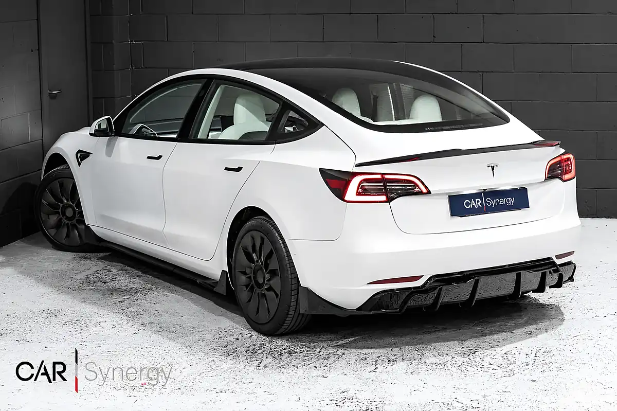 Used 2020 Tesla Model 3 Long Range White - Interior and Exterior details 3