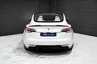 Used 2020 Tesla Model 3 Long Range White - Interior and Exterior details 5
