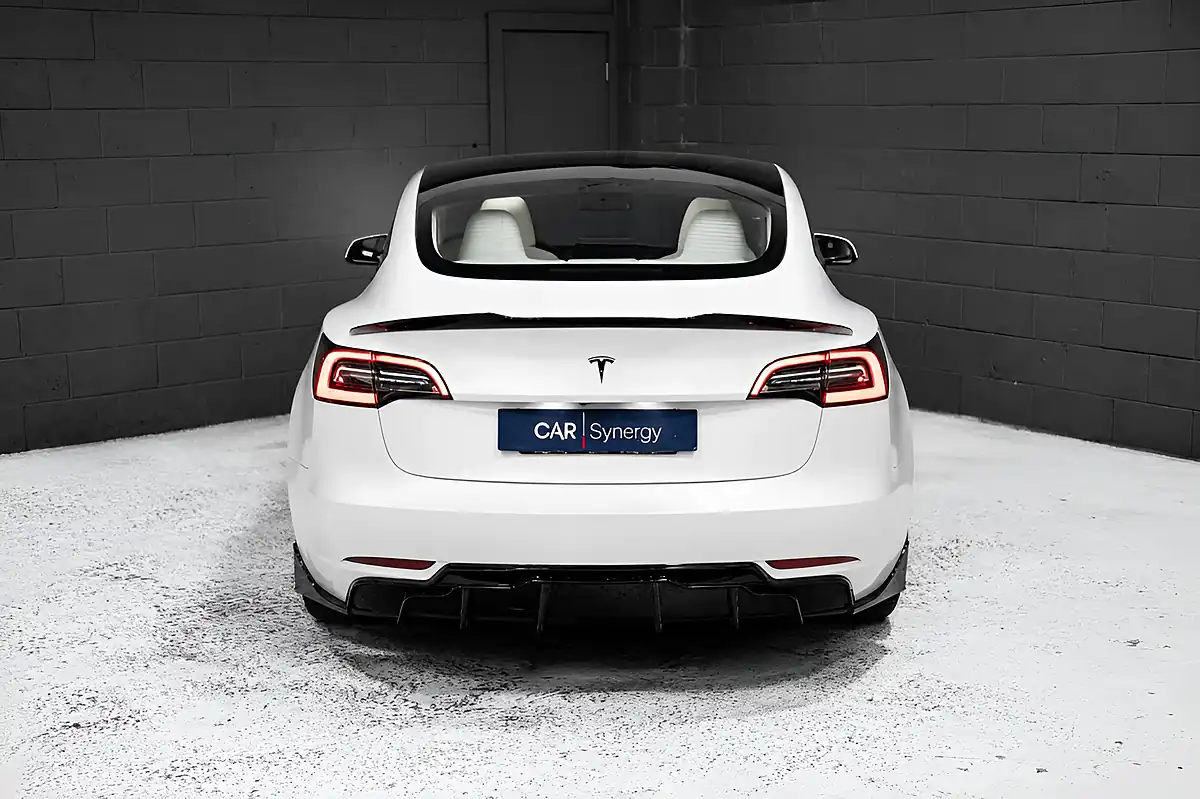 Used 2020 Tesla Model 3 Long Range White - Interior and Exterior details 5