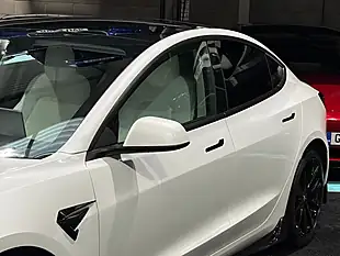 Used 2020 Tesla Model 3 Long Range White - Interior and Exterior details 10