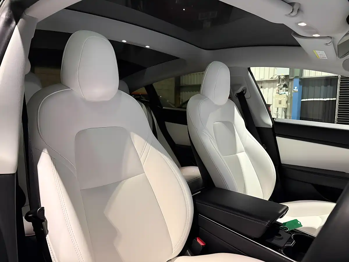 Used 2020 Tesla Model 3 Long Range White - Interior and Exterior details 13