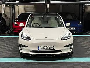Used 2020 Tesla Model 3 Long Range White - Interior and Exterior details 4