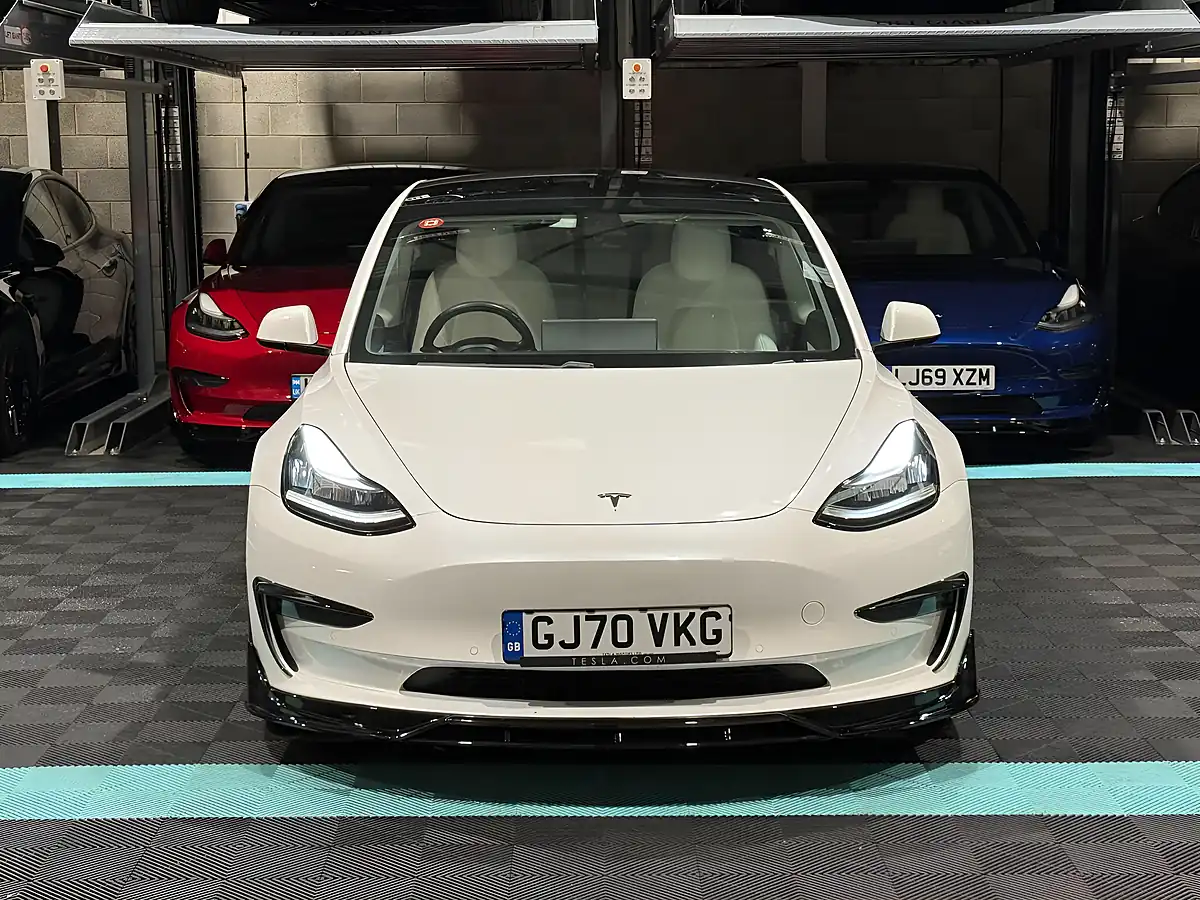 Used 2020 Tesla Model 3 Long Range White - Interior and Exterior details 4