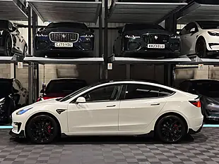 Used 2020 Tesla Model 3 Long Range White - Interior and Exterior details 6