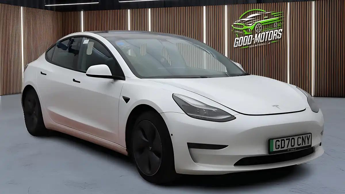 Used 2020 Tesla Model 3 Long Range White - Interior and Exterior details 3
