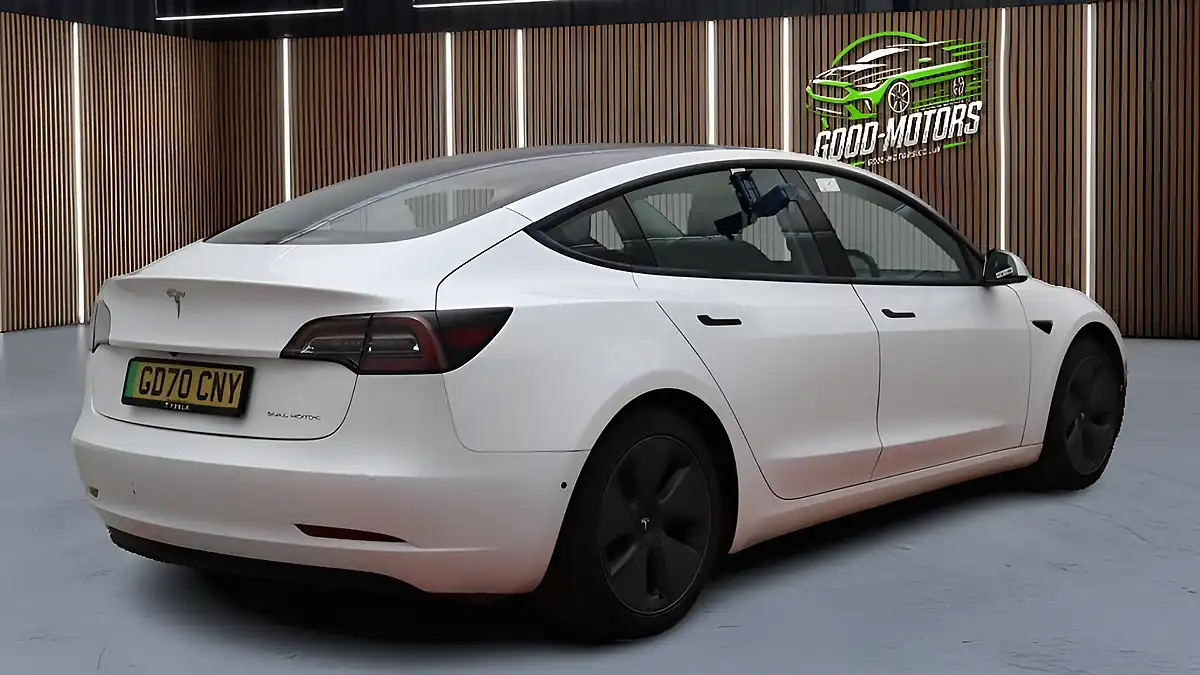 Used 2020 Tesla Model 3 Long Range White - Interior and Exterior details 7