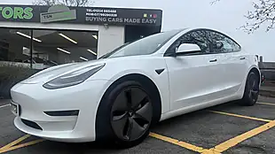 Used 2020 Tesla Model 3 Long Range White - Interior and Exterior details 10