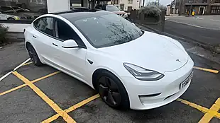 Used 2020 Tesla Model 3 Long Range White - Interior and Exterior details 14
