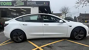 Used 2020 Tesla Model 3 Long Range White - Interior and Exterior details 17