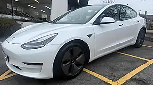 Used 2020 Tesla Model 3 Long Range White - Interior and Exterior details 3