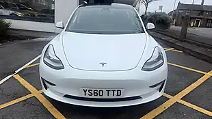 Used 2020 Tesla Model 3 Long Range White - Interior and Exterior details 6