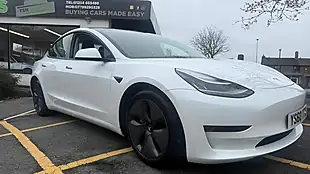 Used 2020 Tesla Model 3 Long Range White - Interior and Exterior details 8