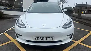Used 2020 Tesla Model 3 Long Range White - Interior and Exterior details 9