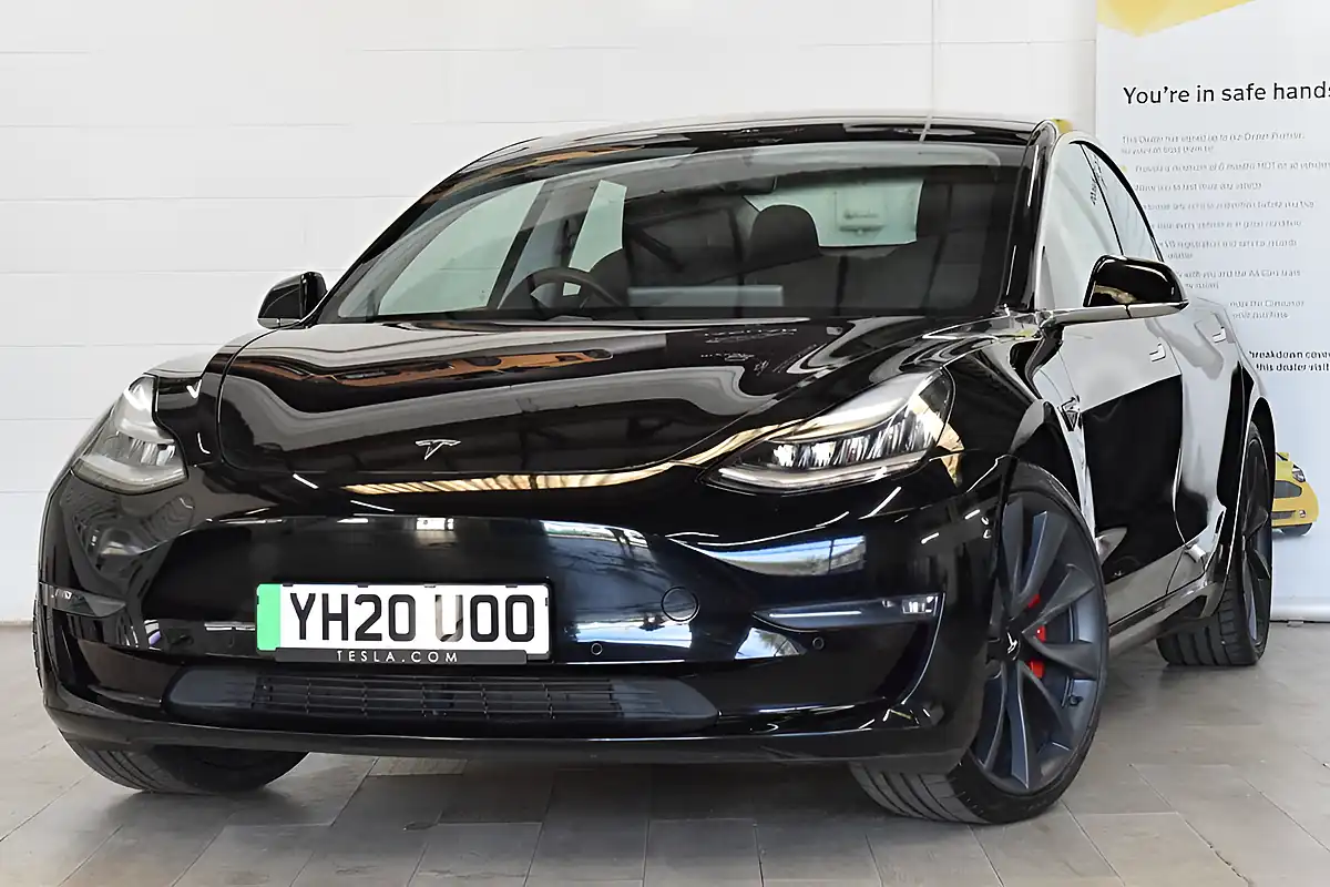 Used 2020 Tesla Model 3 Performance Black - Front View