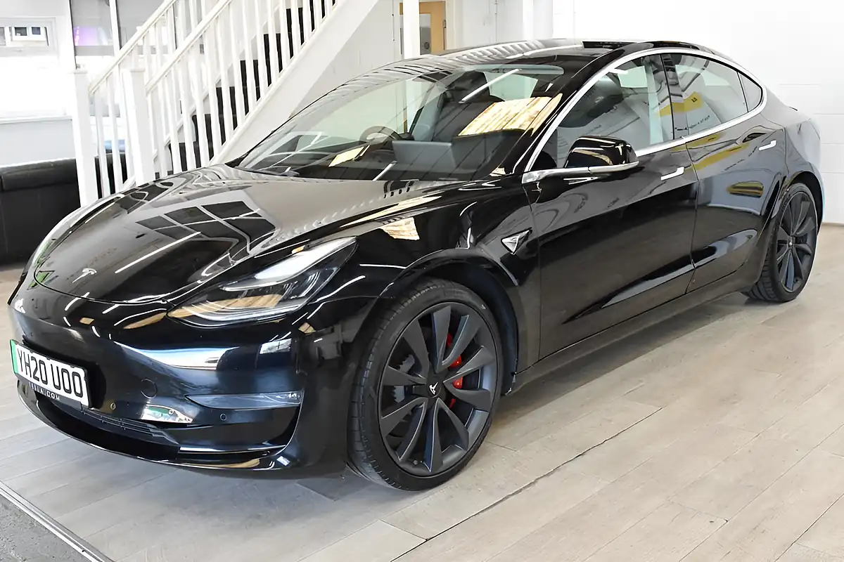 Used 2020 Tesla Model 3 Performance Black - Interior and Exterior details 4