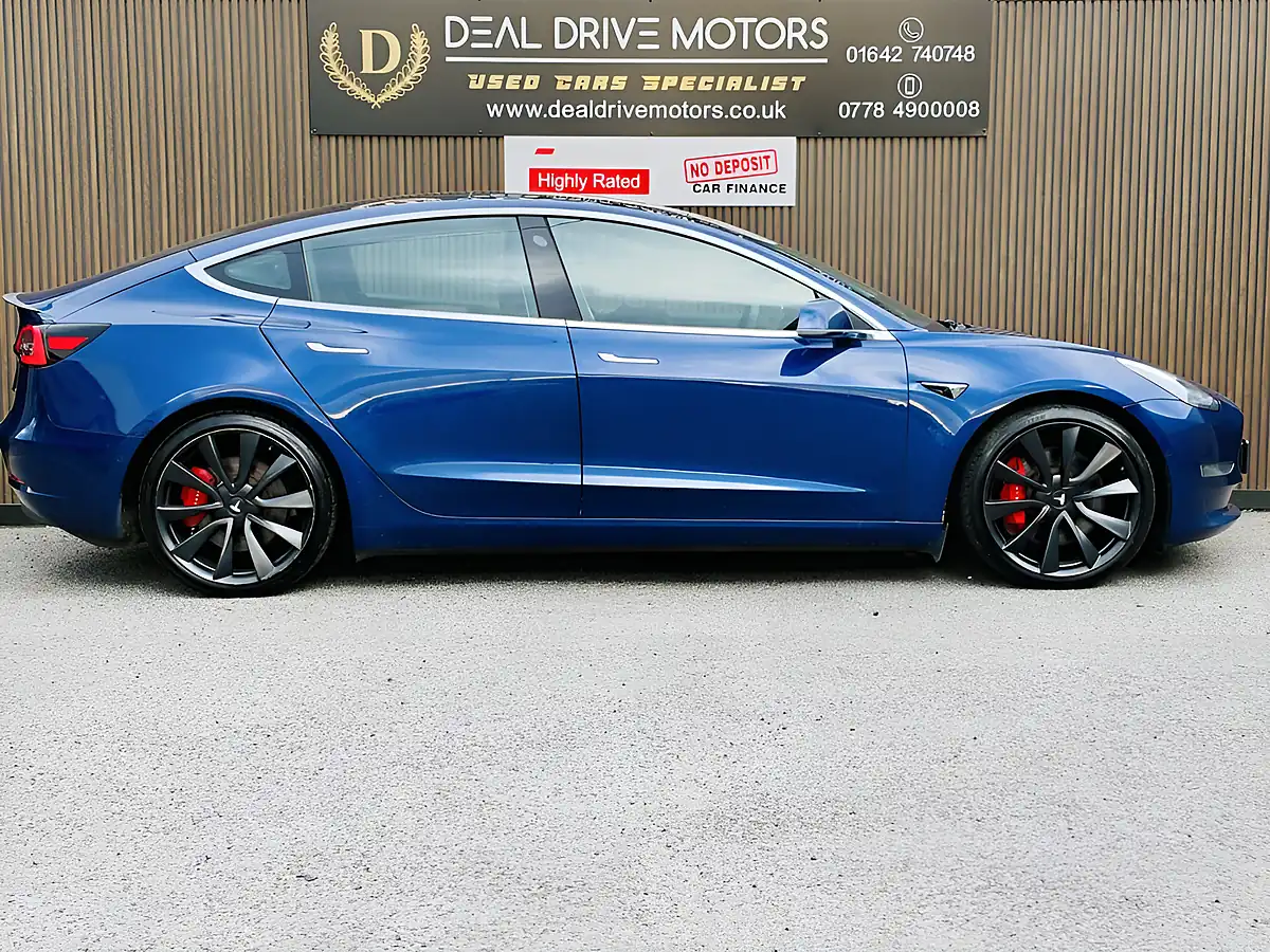 Used 2020 Tesla Model 3 Performance Blue - Interior and Exterior details 8