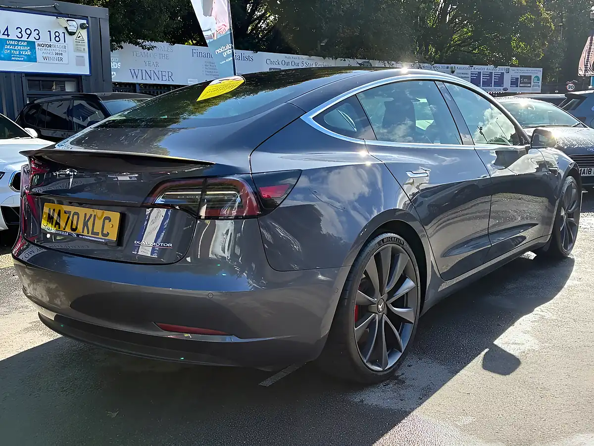 Used 2020 Tesla Model 3 Performance Grey - Interior and Exterior details 4