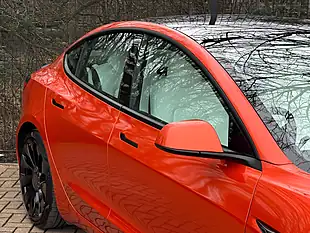 Used 2020 Tesla Model 3 Performance Orange - Interior and Exterior details 11