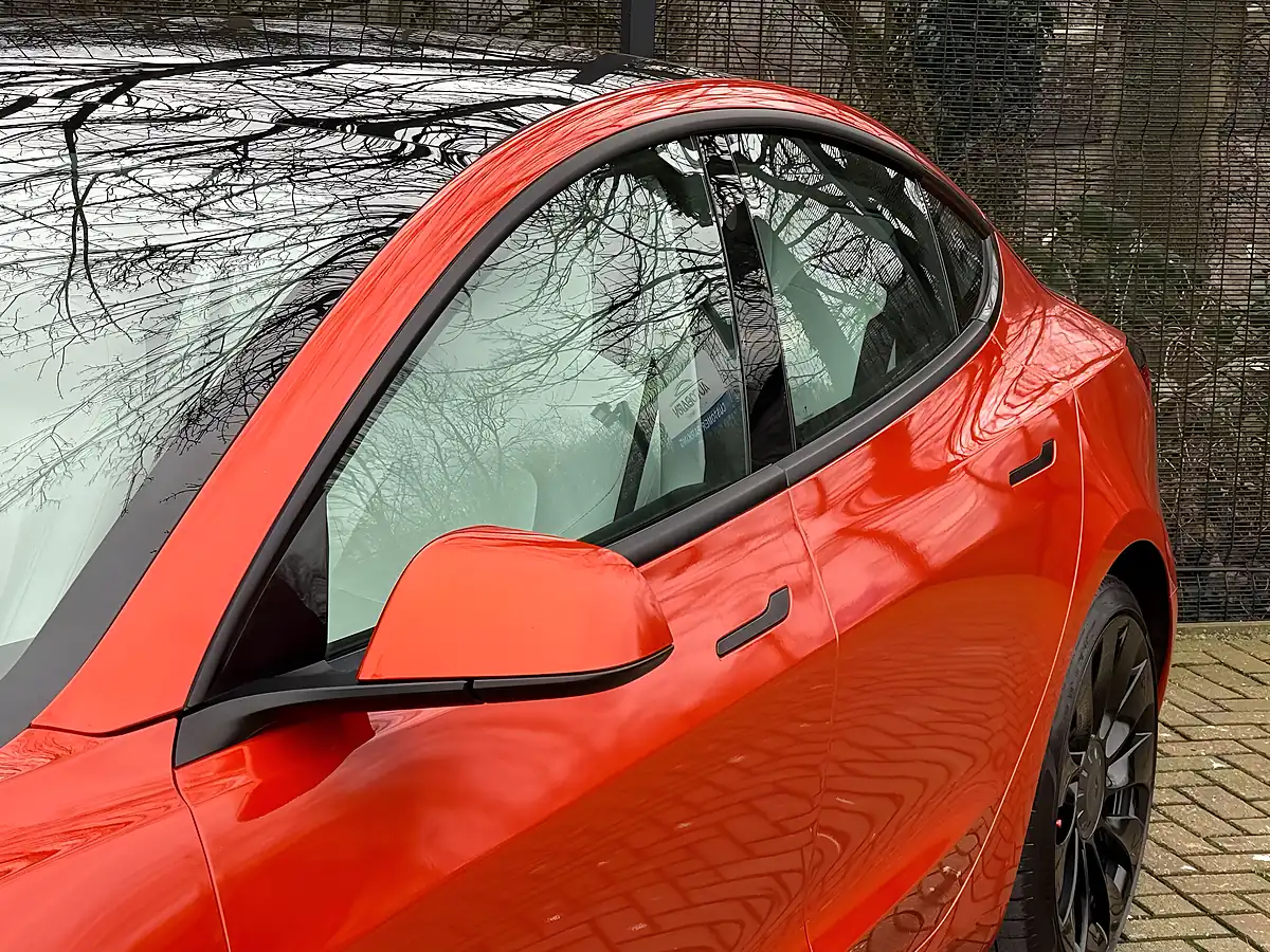 Used 2020 Tesla Model 3 Performance Orange - Interior and Exterior details 12