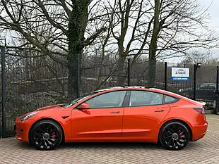 Used 2020 Tesla Model 3 Performance Orange - Interior and Exterior details 6