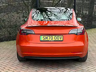 Used 2020 Tesla Model 3 Performance Orange - Interior and Exterior details 8