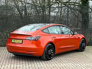 Used 2020 Tesla Model 3 Performance Orange - Interior and Exterior details 9