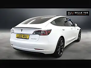 Used 2020 Tesla Model 3 Performance Pearl White - Interior and Exterior details 4