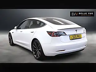 Used 2020 Tesla Model 3 Performance Pearl White - Interior and Exterior details 5