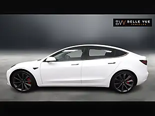Used 2020 Tesla Model 3 Performance Pearl White - Interior and Exterior details 7