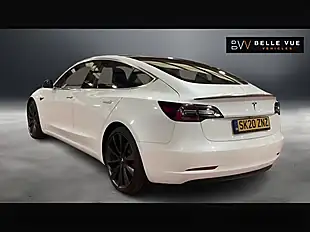Used 2020 Tesla Model 3 Performance Pearl White - Interior and Exterior details 9