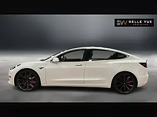 Used 2020 Tesla Model 3 Performance Pearl White - Interior and Exterior details 11
