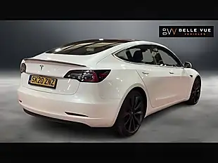 Used 2020 Tesla Model 3 Performance Pearl White - Interior and Exterior details 5