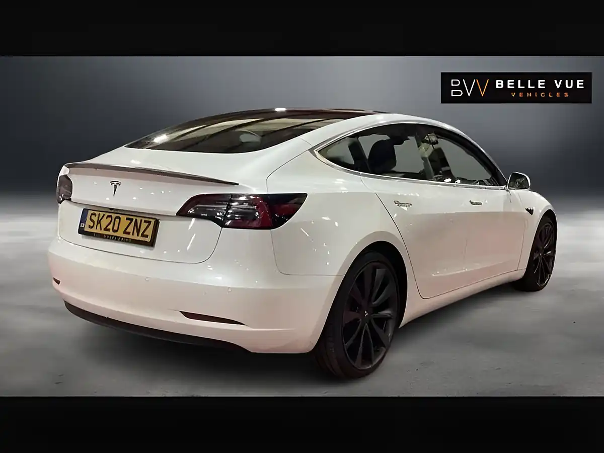 Used 2020 Tesla Model 3 Performance Pearl White - Interior and Exterior details 5
